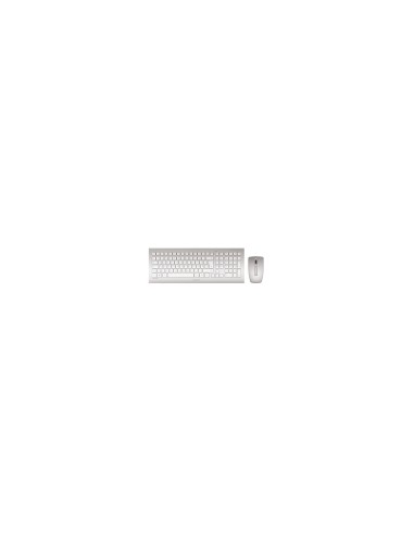 CHERRY DW 8000 teclado RF inalÃ¡mbrico QWERTZ AlemÃ¡n Plata, Blanco