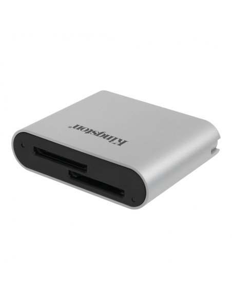 Kingston Technology Workflow SD Reader lector de tarjeta USB 3.2 Gen 1 (3.1 Gen 1) Negro, Plata