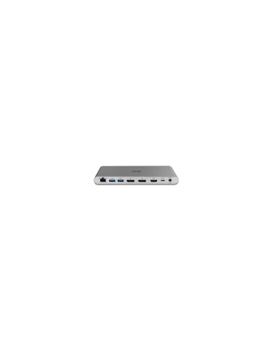 Lindy DST-Pro 5K AlÃ¡mbrico USB 3.2 Gen 1 (3.1 Gen 1) Type-C Plata