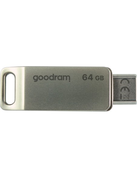 Goodram ODA3 unidad flash USB 64 GB USB Type-A / USB Type-C 3.2 Gen 1 (3.1 Gen 1) Plata