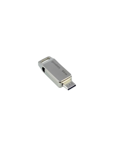 Goodram ODA3 unidad flash USB 64 GB USB Type-A / USB Type-C 3.2 Gen 1 (3.1 Gen 1) Plata
