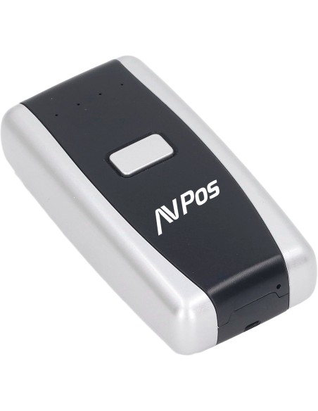 AVPos AVP-BT01-2D lector de cÃ³digo de barras Lector de cÃ³digos de barras manos libres 1D/2D CMOS Negro, Gris claro