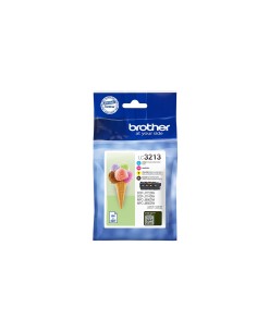 Brother LC-3213VALDR cartucho de tinta Original Alto rendimiento (XL) Negro, Cian, Magenta, Amarillo