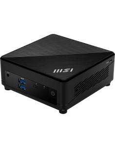 MSI Cubi 5 12M-254ES Intel&reg Core&trade i5 i5-1235U 8 GB DDR4-SDRAM 512 GB SSD Windows 11 Home Mini PC Negro