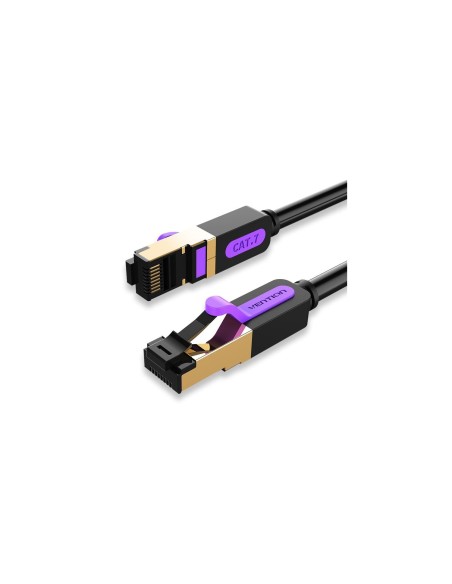 Vention Cable de Red RJ45 SFTP ICDBF Cat7/ 1m/ Negro