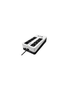 EATON sistema de alimentaciÃ³n ininterrumpida (UPS) En espera (Fuera de lÃÂ­nea) 700 VA, 420 W, 8 salidas AC Negro, Blanco