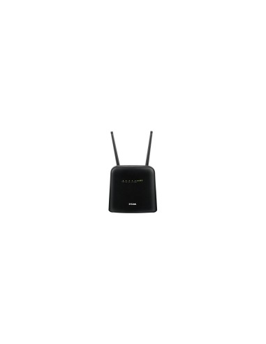 D-Link DWR-960 router inalÃ¡mbrico Gigabit Ethernet Doble banda (2,4 GHz / 5 GHz) 4G Negro