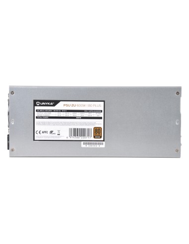 UNYKAch Fuente de AlimentaciÃ³n 2U 600W 80 Plus Bronce