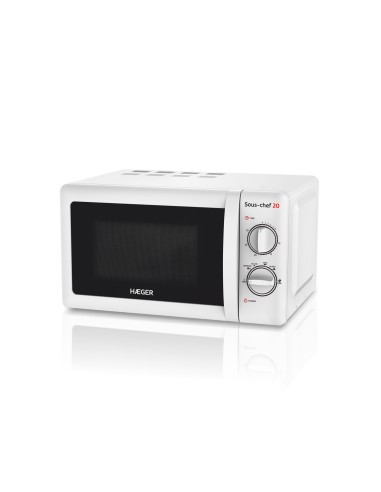 Haeger MW-70W.006A microondas Encimera Solo microondas 20 L 1150 W Negro