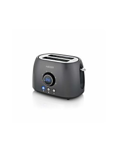 Haeger TO-08D.012A tostadora 6 2 rebanada(s) 800 W Gris