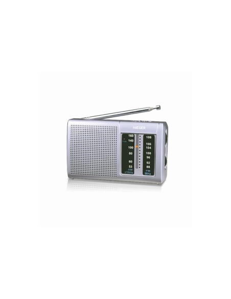 Haeger PR-BIB.001A radio PortÃ¡til Digital Plata