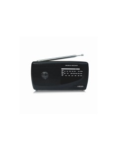 Haeger PR-TRI.002A radio PortÃ¡til Negro