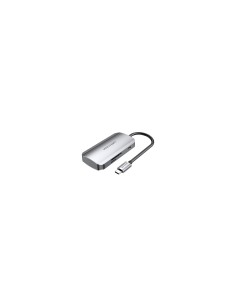 Vention Docking USB Tipo-C TNHHB/ 3xUSB/ 1xUSB Tipo-C PD/ 1xLector Tarjetas SD y MicroSD/ Gris 2