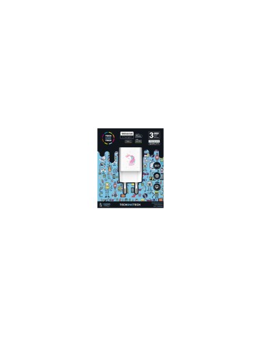 TECH ONE TECH TEC2501 cargador de dispositivo mÃ³vil Smartphone Blanco Corriente alterna Interior