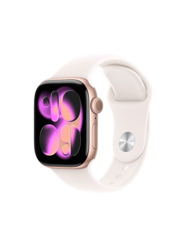 Apple Watch Series 11 OLED 42 mm Digital 374 x 446 Pixeles Pantalla tÃ¡ctil Oro rosa Wifi GPS (satÃ©lite)
