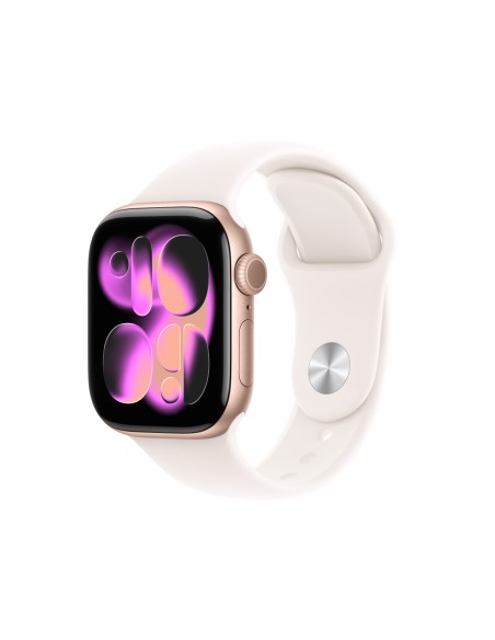 Apple Watch Series 11 OLED 42 mm Digital 374 x 446 Pixeles Pantalla tÃ¡ctil Oro rosa Wifi GPS (satÃ©lite)