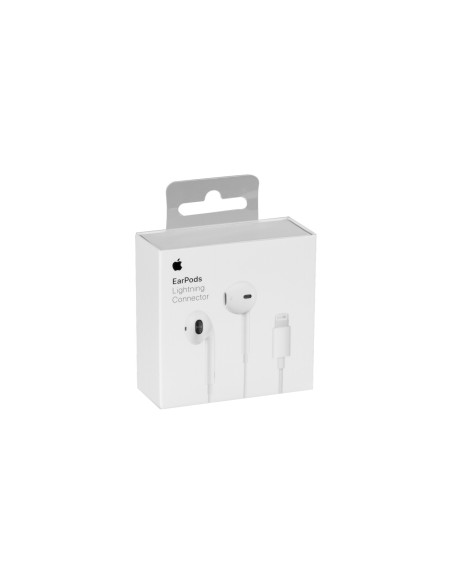 AURICULARES APPLE EARPODS LIGHTNING MICROFONO BLANCO MMTN2ZM/A