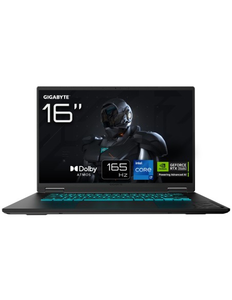 GIGABYTE GAMING A16 CVH PortÃ¡til Gaming â€“ 16,0â€œ, 165Hz WUXGA, Intel Core i7-13620H, NVIDIA RTX 5060, 16GB DDR5 5200MHz, 1 x