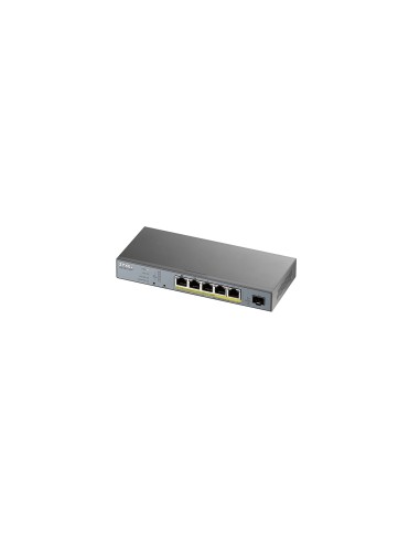 SWITCH ZYXEL GS1350-6HP 5 PTOS GIGABIT PLATA GS1350-6HP-EU0101F