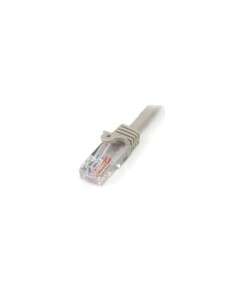 StarTech.com Cable de 2m Gris de Red Fast Ethernet Cat5e RJ45 sin Enganche - Cable Patch Snagless 2