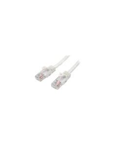StarTech.com Cable de Red de 5m Blanco Cat5e Ethernet RJ45 sin Enganches