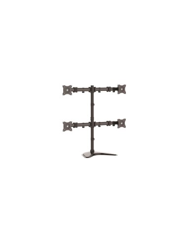 StarTech.com Base de Soporte Ajustable VESA para 4 Monitores de hasta 27 Pulgadas negro