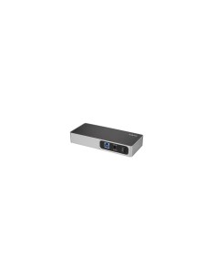 StarTech.com Hub Concentrador USB 3.0 7 Puertos 2X USB C y 5x USB-A LadrÃ³n USBC Alimentado Negro Plata 2