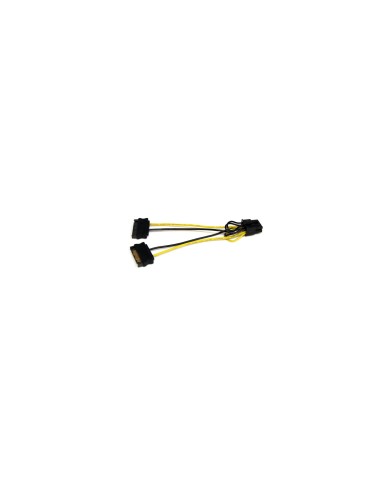 StarTech.com Cable de AlimentaciÃ³n Adaptador SATA a Conector PCIe 8 Pines de Tarjeta GrÃ¡fica PCI Express 15cm