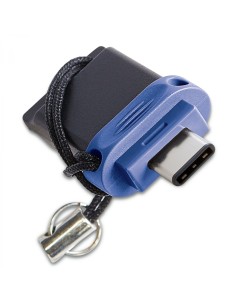 Unidad usb Verbatim Dual - Unidad USB 3.0 de 32 GB - USB-C / USB-A - Azul 49966