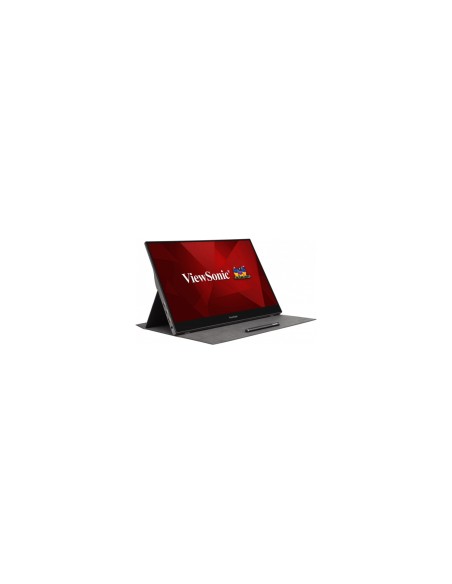 Viewsonic TD1655 39,6 cm (15.6") 1920 x 1080 Pixeles Multi-touch Multi-usuario Negro, Plata