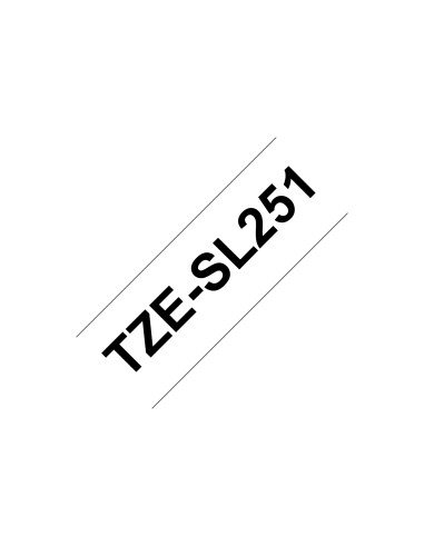 Brother TZe-SL251 cinta para impresora Negro