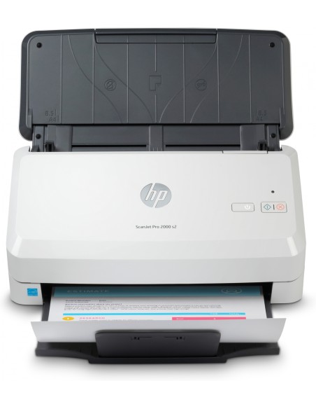 HP Scanjet Pro 2000 s2 EscÃ¡ner alimentado con hojas 600 x 600 DPI A4 Negro, Blanco