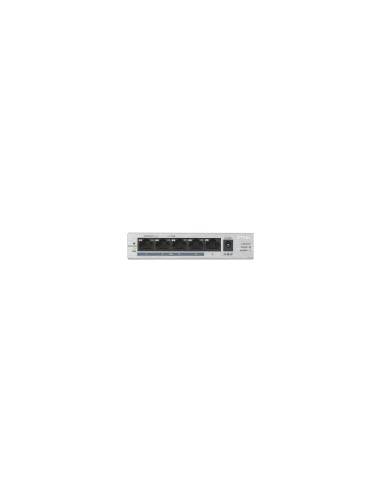 Zyxel GS1005HP No administrado Gigabit Ethernet (10/100/1000) EnergÃÂ­a sobre Ethernet (PoE) Plata