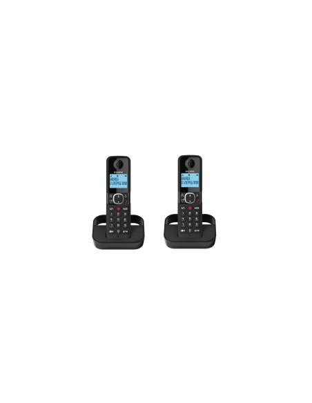 Alcatel F860 DUO EU TelÃ©fono DECT Identificador de llamadas Negro