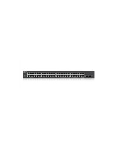 Zyxel GS1900-48HPv2 Gestionado L2 Gigabit Ethernet (10/100/1000) EnergÃÂ­a sobre Ethernet (PoE) Negro