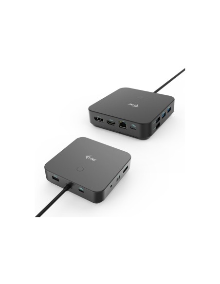 i-tec USB-C HDMI Dual DP Docking Station with Power Delivery 100 W + Universal Charger 100 W