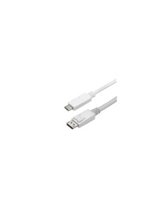 StarTech.com Cable de 3m USB-C a DisplayPort - 4K 60Hz - Blanco