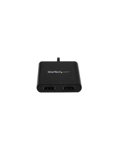 StarTech.com 3-Port Multi Monitor Adapter - Mini DisplayPort to HDMI MST Hub - Triple 1080p or Dual 4K 30Hz - Video Splitter for 2