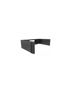 DeLOCK 19 Zoll Wandhalterung 3 HE faltbar schwarz Base para rack