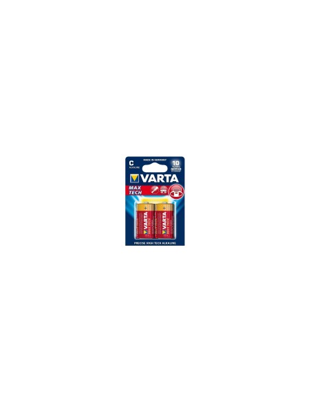 Varta MAX TECH 2x Alkaline C BaterÃÂ­a de un solo uso Alcalino