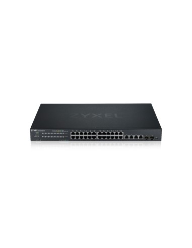 Zyxel XMG1930-30 Gestionado L3 2.5G Ethernet (100/1000/2500) Negro