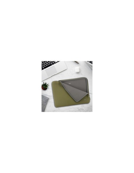 Mobilis 049020 maletines para portÃ¡til 36,1 cm (14.2") MaletÃÂ­n Verde, Gris