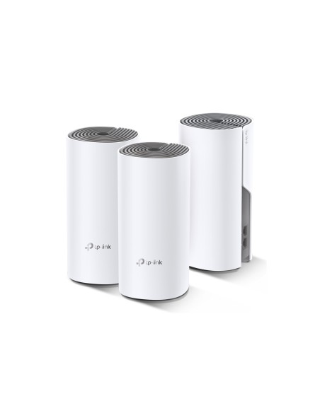TP-Link Deco E4 (3-pack) Doble banda (2,4 GHz / 5 GHz) Wi-Fi 5 (802.11ac) Blanco, Gris 2 Interno