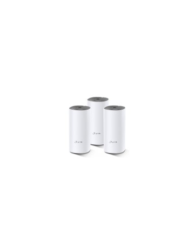 TP-Link Deco E4 (3-pack) Doble banda (2,4 GHz / 5 GHz) Wi-Fi 5 (802.11ac) Blanco, Gris 2 Interno