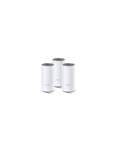 TP-Link Deco E4 (3-pack) Doble banda (2,4 GHz / 5 GHz) Wi-Fi 5 (802.11ac) Blanco, Gris 2 Interno