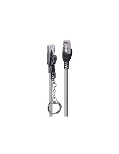 Lindy 47600 cable de red Gris 0,3 m Cat6a S/FTP (S-STP)