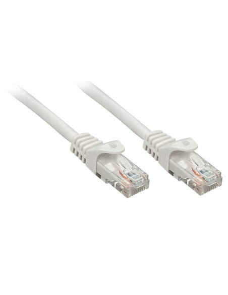 Lindy RJ-45/RJ-45 Cat6 2m cable de red Gris U/UTP (UTP)