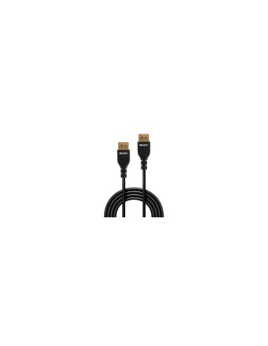 Lindy 36461 cable DisplayPort 1 m Negro