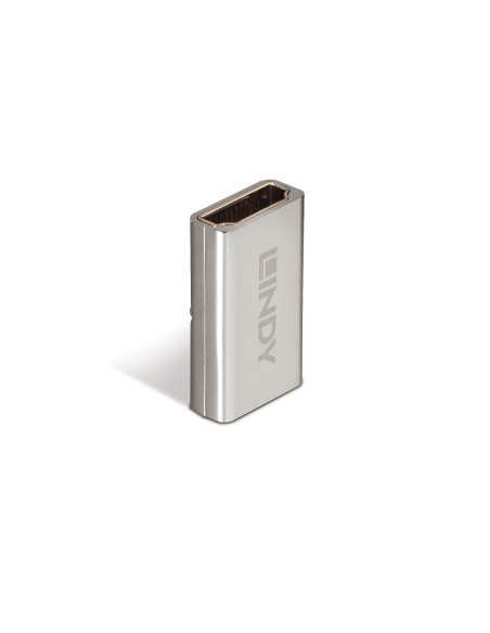 Lindy 41511 cambiador de gÃ©nero para cable HDMI 2.1 Plata