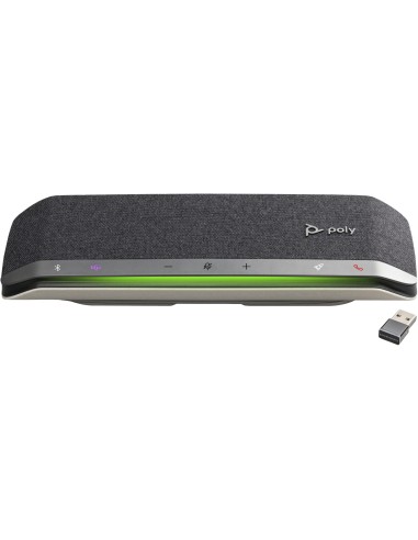 POLY Altavoz manos libres USB-A USB-C Sync 40-M con certificaciÃ³n para Microsoft Teams